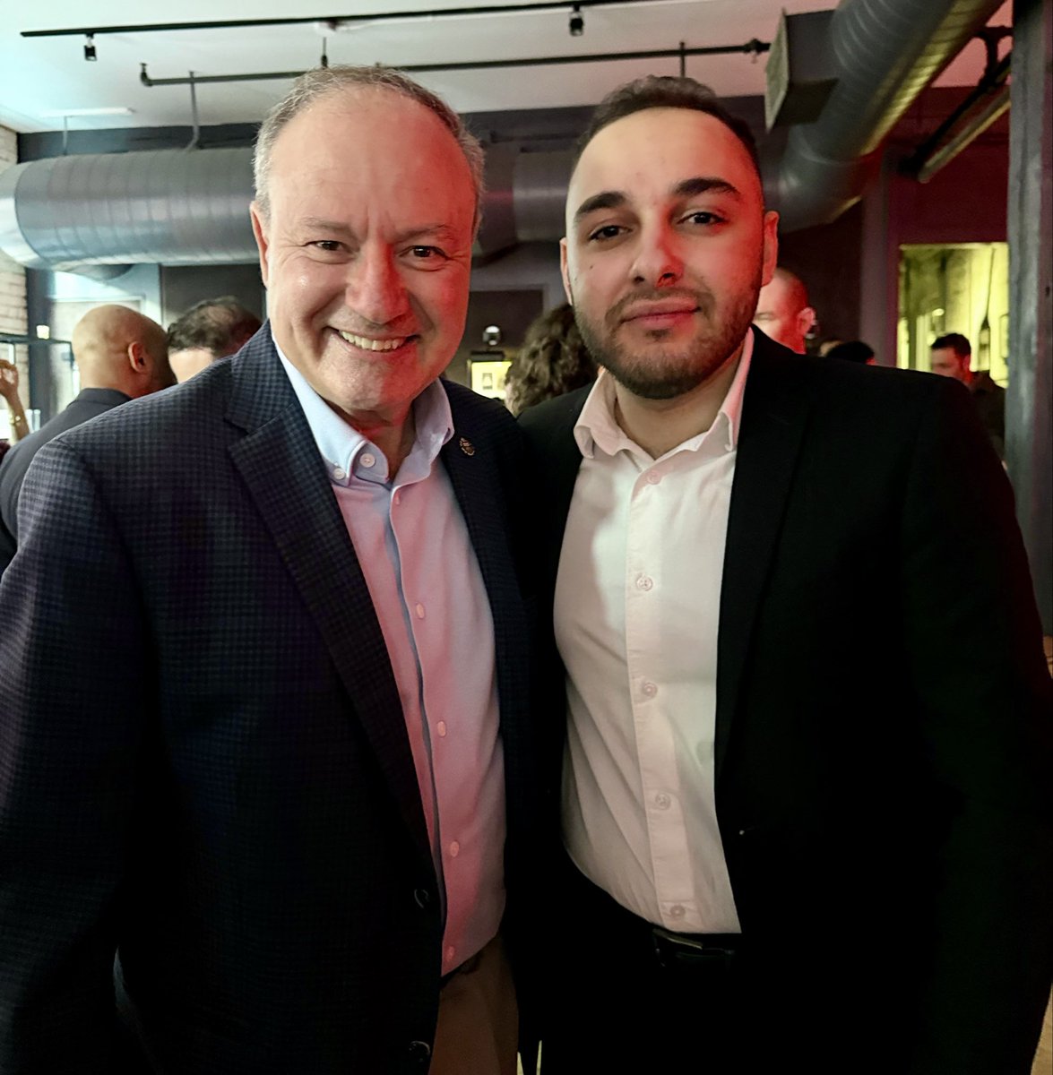 Marcel_Wieder's tweet image. It was great celebrating the second anniversary of @policornerca with publisher @ahmadelbayoumi. PoliCorner has become an important and respected publication that covers what’s happening at Queen’s Park. If you don’t have a subscription get one. 

#onpoli