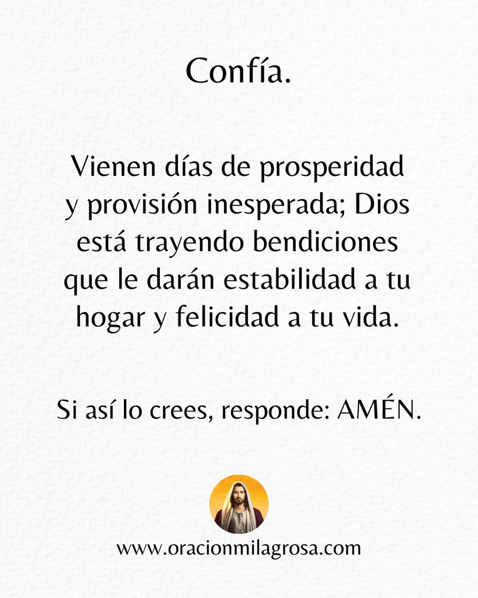 Oración Milagrosa tweet media