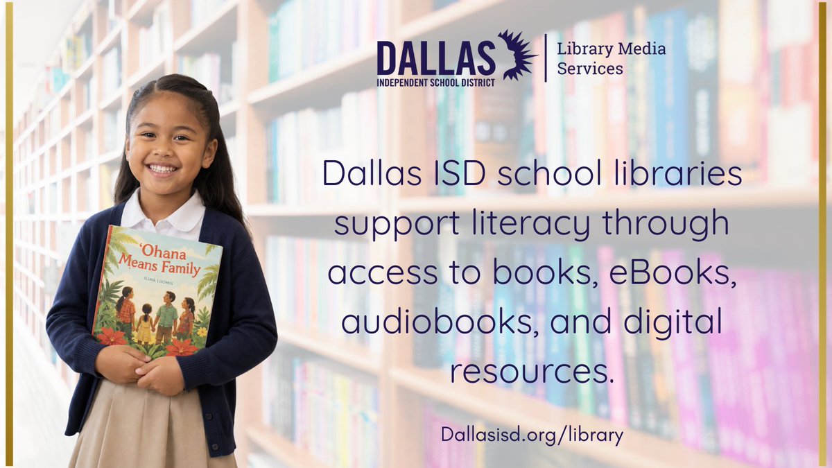 Dallas ISD Libraries tweet media