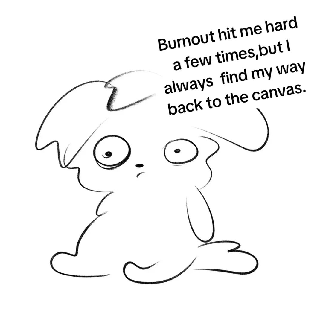 JuniMeepik's tweet image. From Ukraine to the US, my art travels with me. 🇺🇦✈️ Burnout is real, but the love for classic animation keeps me going. 

Sharing some thoughts and doodles today. Never stop learning! ✨
#UAartist #DigitalArt #ArtistLife #Animation