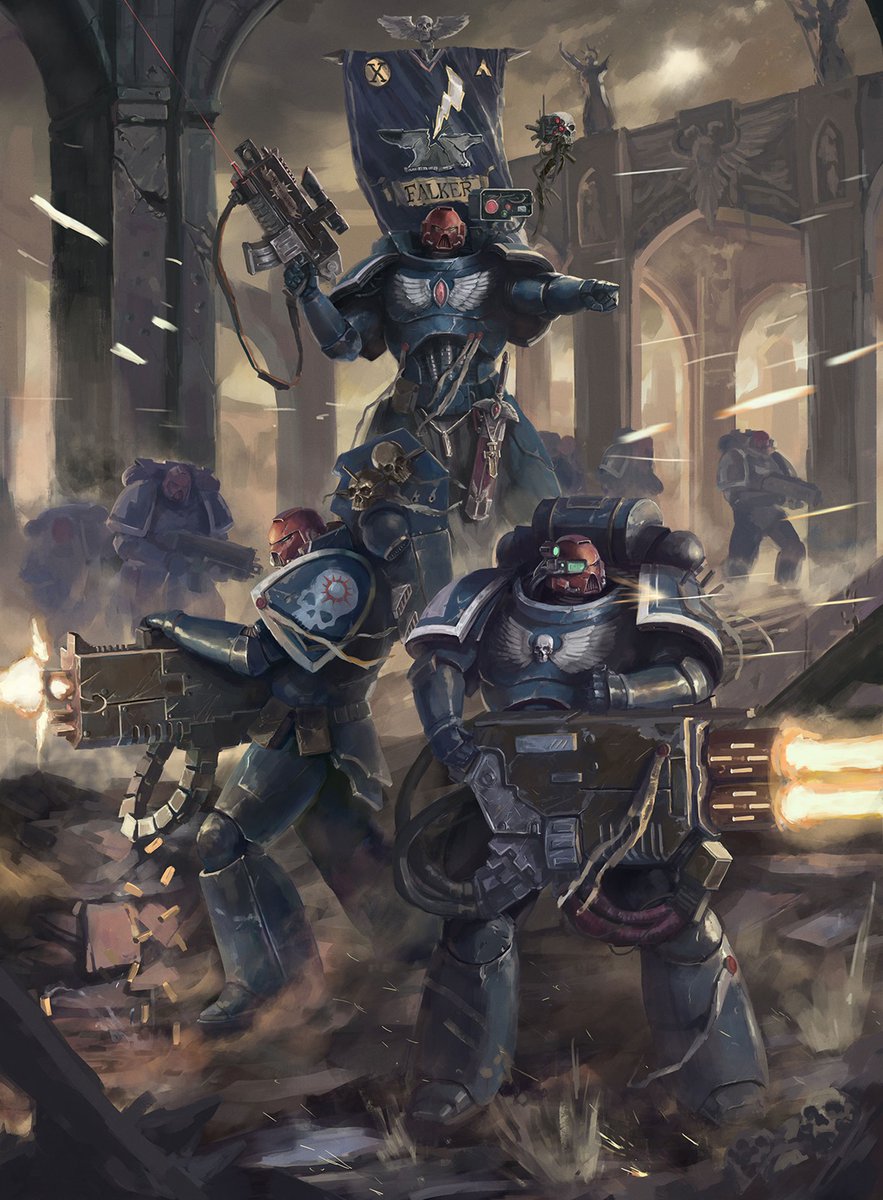 Warhammer 40K Art tweet media