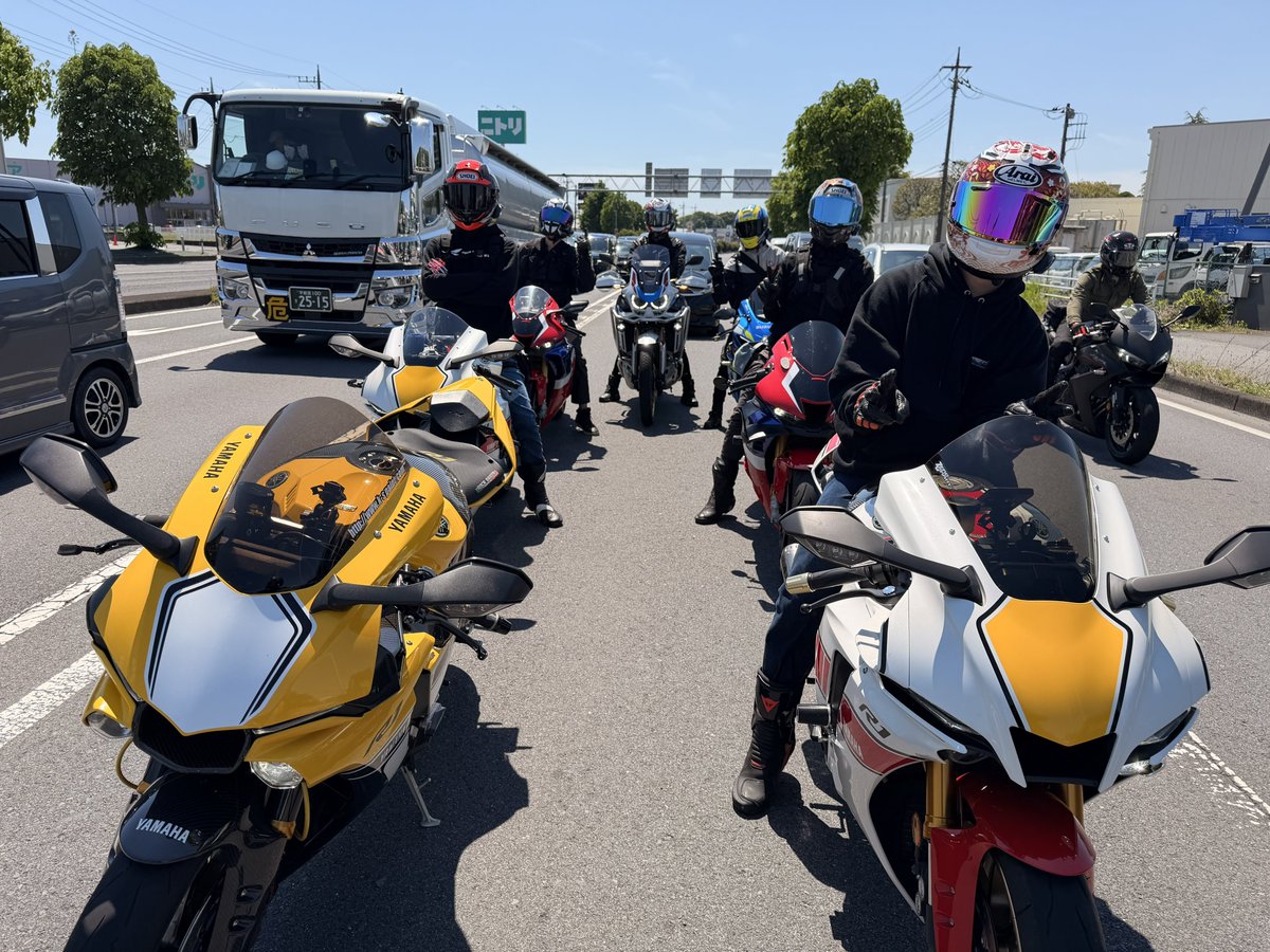 Gyaume_YZFR1's tweet photo. 栃木天気良すぎてバイク日和 https://t.co/e9rpnALipR