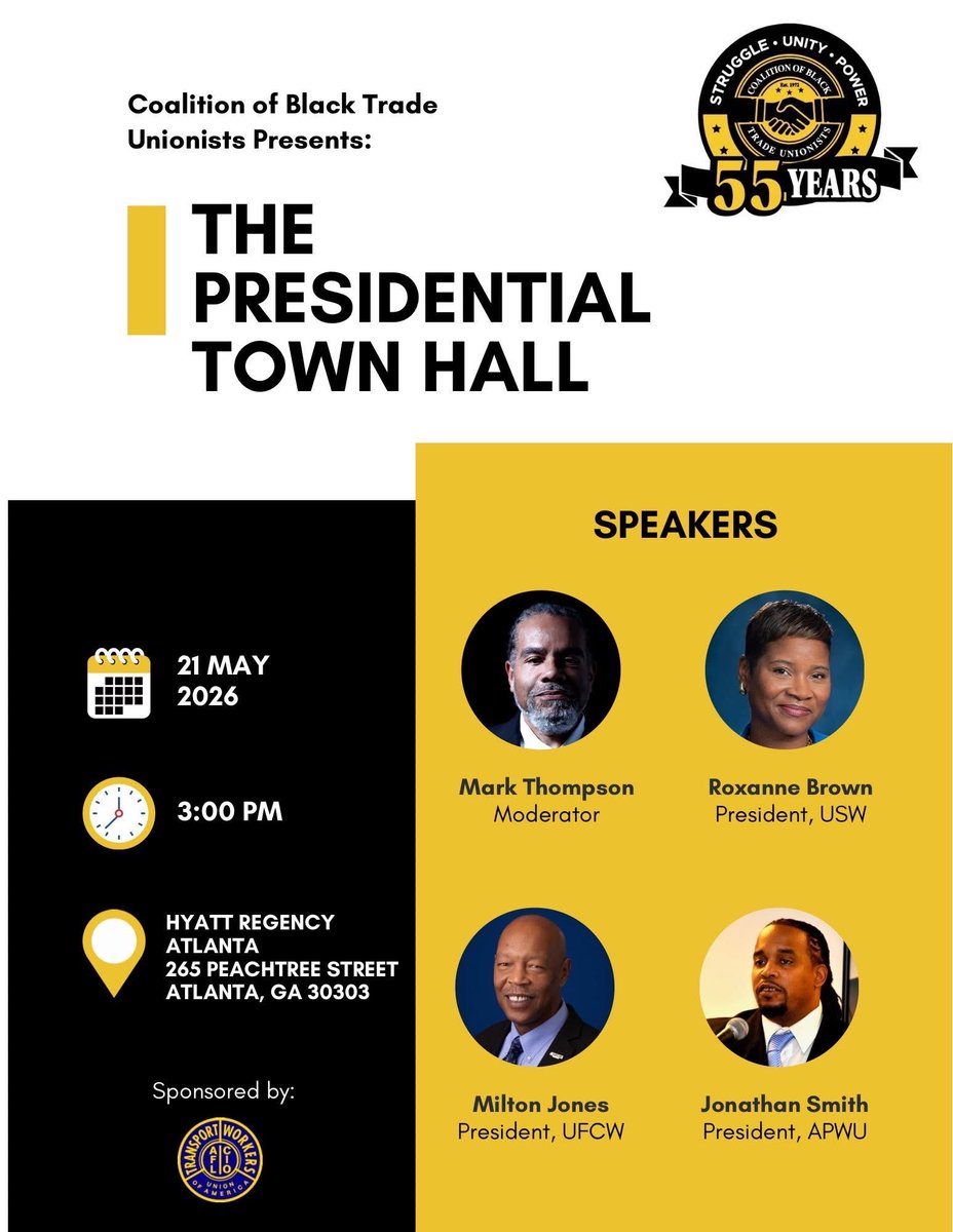 CBTU International Under 40 Leaders tweet media