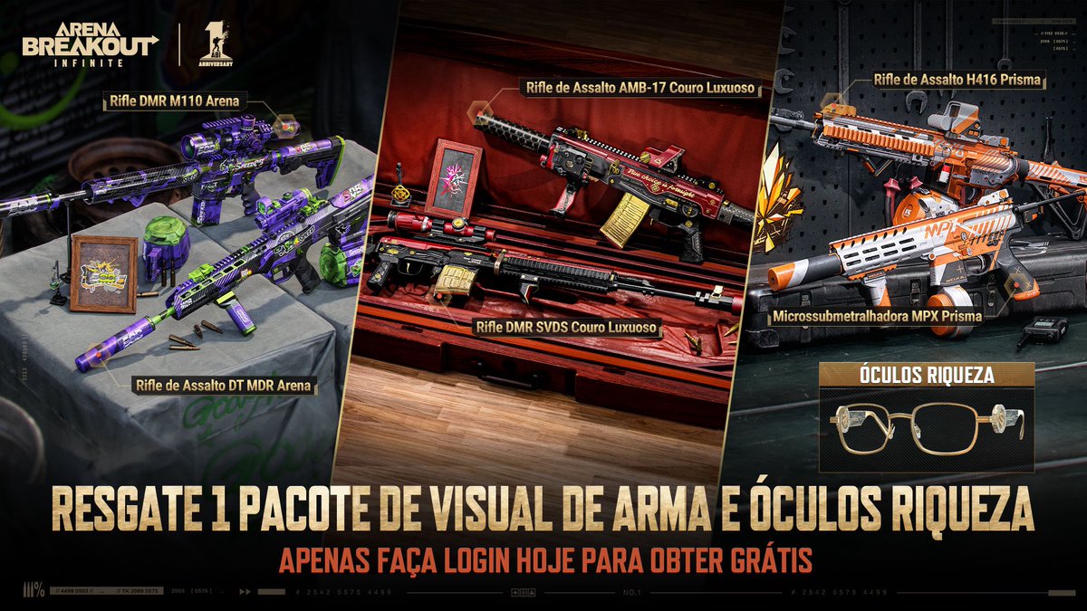 Arena Breakout Infinite BR 🇧🇷 tweet media