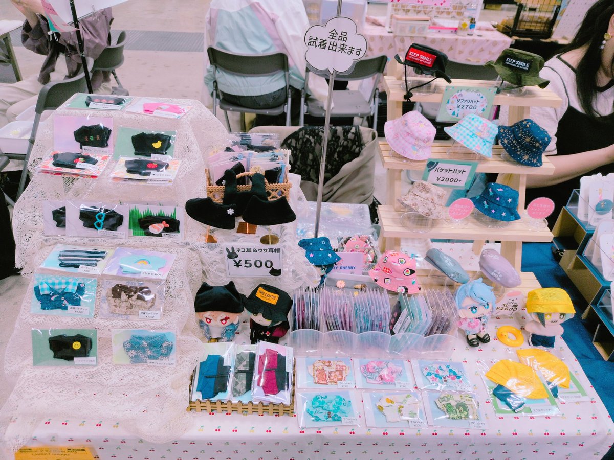 設営完了しました❗
本日はよろしくお願いします✨