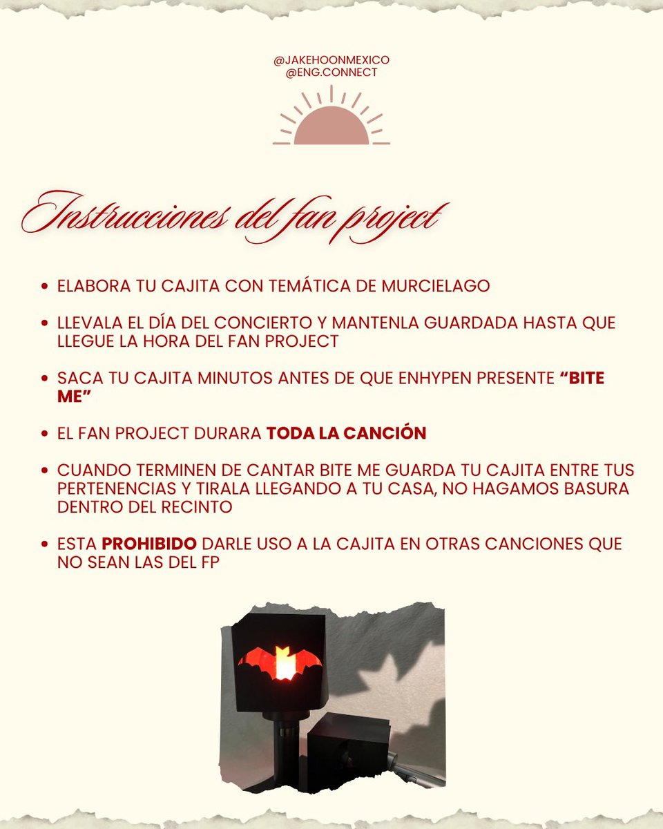 engeneconnect_'s tweet photo. Hola, estamos muy emocionadas de compartirles el primer fanproject para el próximo 11 de Julio, durante el concierto de Enhypen en CDMX 

MEXAVAMPS ❤️🦇🇲🇽

TODAS las zonas participan

#ENHYPEN #ENGENE #fanproject #mexavamps https://t.co/ETzkMEXKku