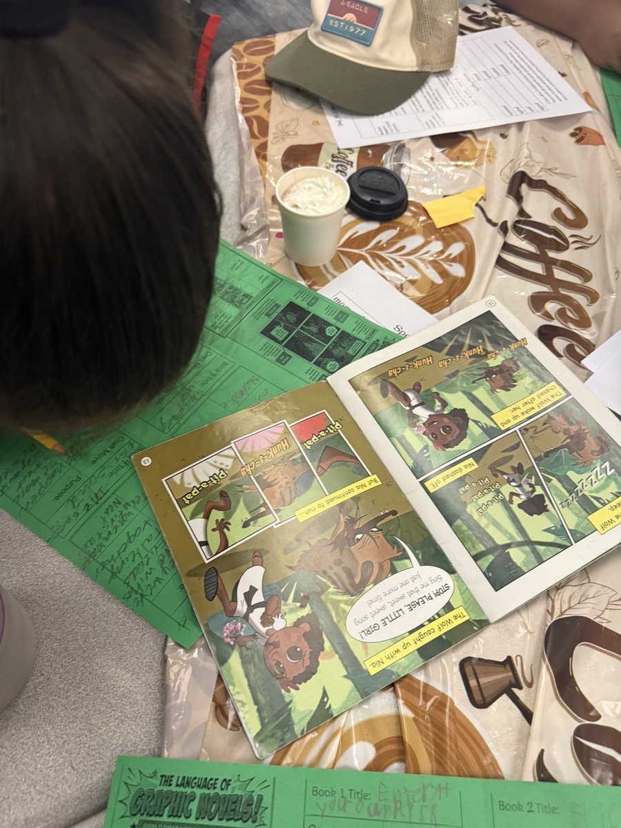 msr0sales's tweet photo. Book tasting graphic novels today was a success! After all, who doesn’t love “Starbooks?” ☕️ https://t.co/yA5TSHFFme