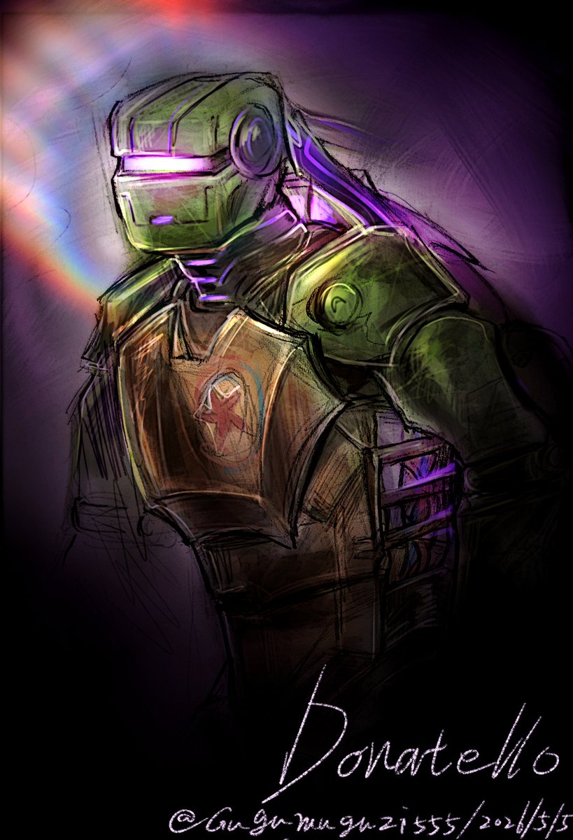 Prepr_incat_bo's tweet photo. 末日线多尼,非常有韵味🐢
#tmnt #TMNT #tmnt12 #tmnt2012 #tmntD https://t.co/GJYKfIUoPY