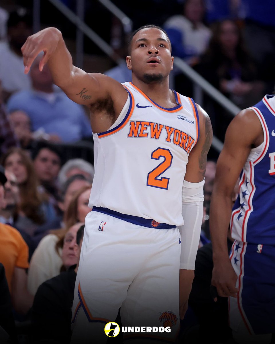 Knicks in the first half:

29-44 FG (65.9%)
9-17 3PT (52.9%)
74 PTS

Knicks shoot over 65% in the first half for the second time in the playoffs.

Every other team combined has only done it once.