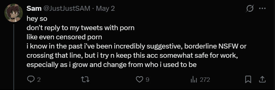 Sam tweet media