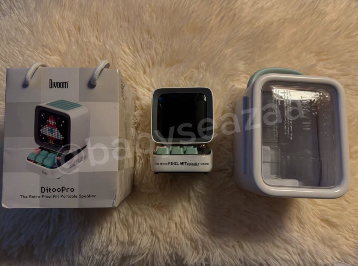 SEAZAA16's tweet photo. พร้อมส่ง‼️

ลำโพง  Divoom Ditoo Pro มือสอง

- สภาพดี ตั้งโชว์อย่างเดียว ไม่ค่อยได้ใช้งาน

ราคา 1,300฿

🚚รวมส่ง
#ลำโพงบลูทูธ #ส่งต่อ #ส่งต่อลำโพง #ส่งต่อของมือสอง  #ส่งต่อของใช้  #ตลาดนัดมือสอง
#ของแต่งห้อง #ส่งต่อของแต่งบ้าน #ตกแต่งโต๊ะคอม #ลำโพงdivoom #divoom https://t.co/0T3vSEbtZn