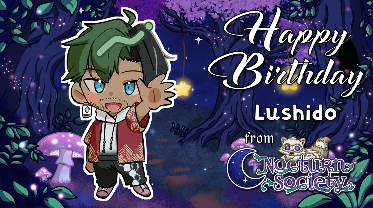 NocturnSociety's tweet photo. We’d like to wish you a Happy Birthday, @LushidoVT!
We hope you have an amazing day filled with joy!💜
#NocturnSociety #streamers #twitchstreamers #happybirthday #birthday #twitch #streamerteam #team #streamteam https://t.co/LReNaHvktS