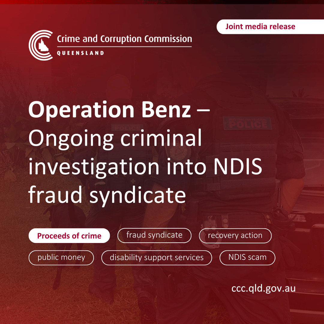 CCC_QLD's tweet image. Joint taskforce seizes millions in cash, gold, silver &amp;amp; other property during ongoing criminal investigation into #NDIS #fraud syndicate.
Read the joint media release between the CCC and partners of the Australian Government Fraud Fusion Taskforce #FFT. 🔗bit.ly/3P3FRvp