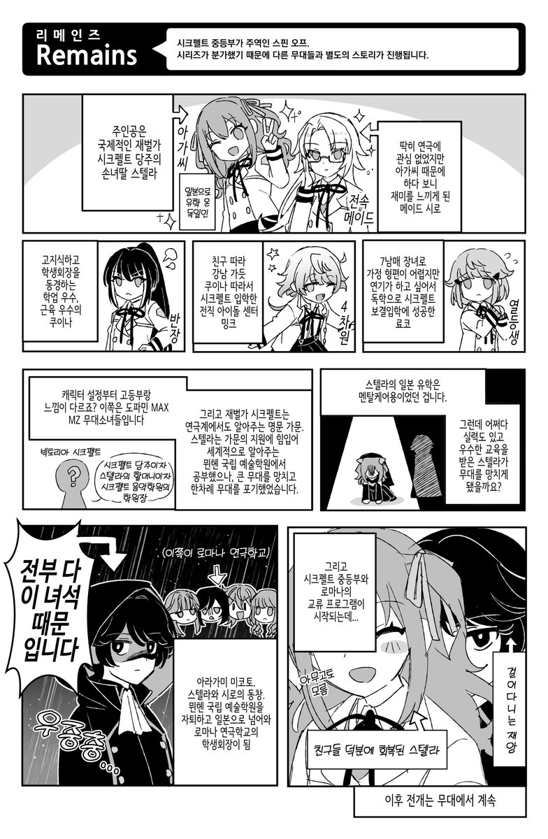 eee033b's tweet photo. (2/2)
레뷰 무대 홍보 만화입니다. (블글, 딜라, 샵포, 리메인즈)

공개 기간은 6월 5일(금) 12시까지!
https://t.co/TstcldUNWC https://t.co/qeoFXpxCA1