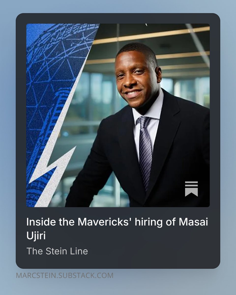 TheSteinLine's tweet image. New column on the Mavericks' hiring of Masai Ujiri to run basketball operations and bonus bits on the Bulls' hiring of Bryson Graham on a Monday when the NBA went from two front office openings to zero: tinyurl.com/3t6rx3u2
