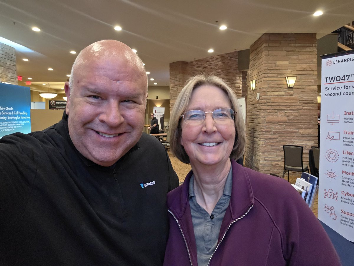djeremydemar's tweet image. Wonderful evening chatting with Colorado's 9-1-1 professionals! 

Looking forward to a great conversation tomorrow morning at 930AM during my session, "Rolling the Dice with Data: Operational #AI for 9-1-1". 

Thank you Colorado NENA &amp;amp; APCO for inviting me. 

@IntradoSafety