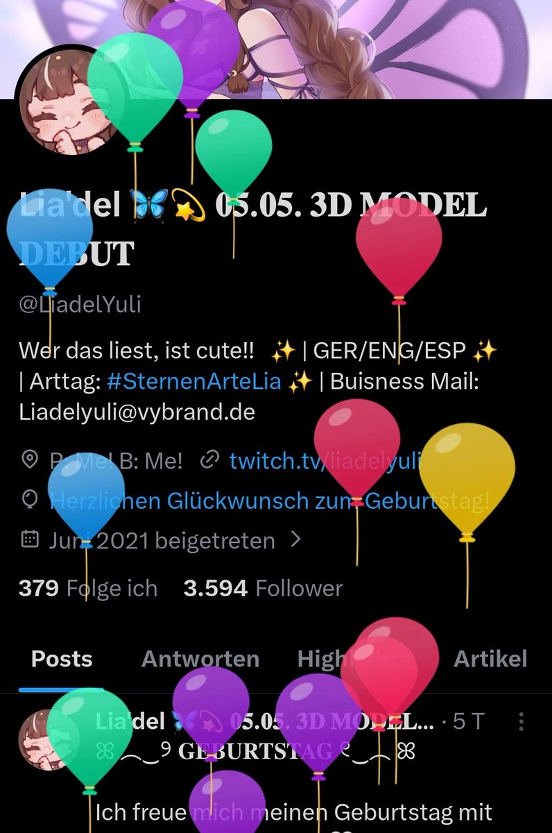 Lia'del 🦋💫 @𝐃𝐎𝐊𝐎𝐌𝐈 𝟏𝟎𝐍𝟏𝟔 tweet media