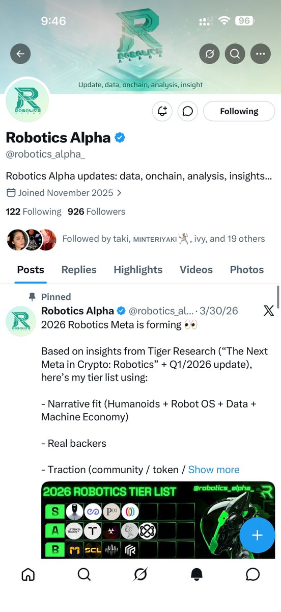 roginnnn's tweet photo. @robotics_alpha_ @axtoralabs Followed both accounts ✅
Like and reposted ✅
Tagging: @aceeestill & @zyyppx
#RoboticsAlpha #AxtoraLabs https://t.co/2PZIMzbu4a