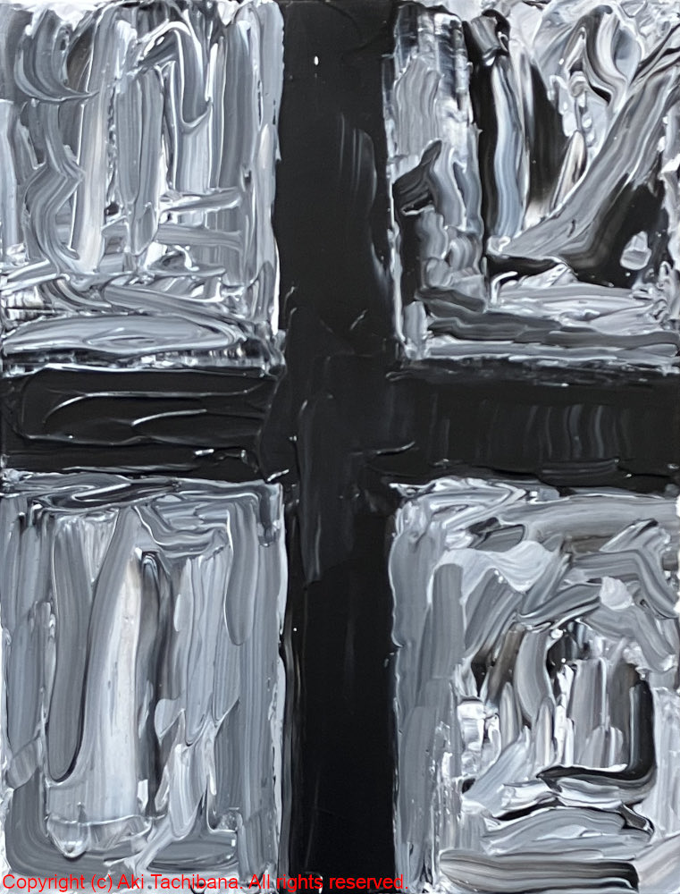 aki_tachibna777's tweet image. Black identity ＃138/F6(410×318mm)/2026/acrylic on canvas #painter #drawing #paint #abstractart #abstract #abstractpainting #painting #art #contemporaryart #artgallery #abstractartist  #画家 #抽象画 #絵画
#黒の絵 #モノクロアート #黒の表現
#橘秋 #黒の作家 #黒の絵画作品