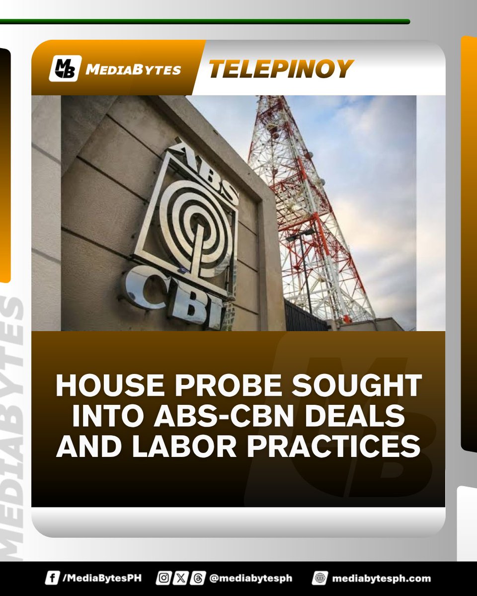 #TelePinoy | House lawmakers move to investigate ABS-CBN’s recent TV partnerships and alleged labor law violations as the network marks six years since its franchise denial.

READ MORE: mediabytesph.com/telepinoy/hous…