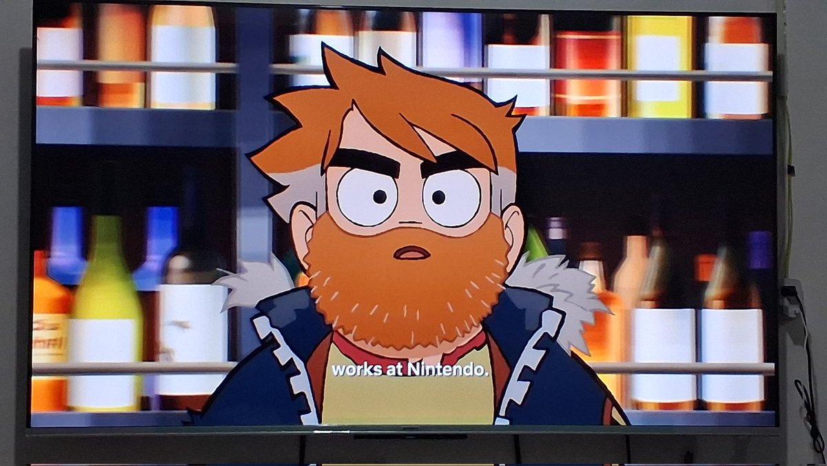 When Wallace's husband is working for Switch 2 system

#ScottPilgrimTakesOff #ScottPilgrim