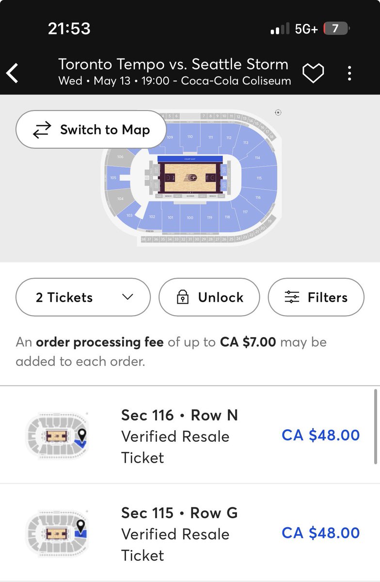 nuggienator's tweet image. Tryna get tickets for the 8th for the tempo game and the prices being this much 😔 is it always this expensive for home openers? (For reference this is their next home game price) #wnba #tempo