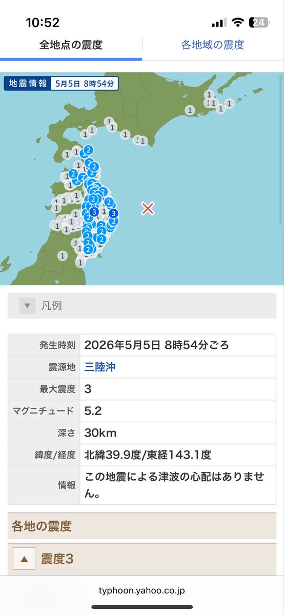 earthquake.usgs.gov/earthquakes/ma…
#バヌアツの法則
#ニュージーランドの法則
#ラドン数値 #太陽フレア
#TECの法則 ＃大気重力波