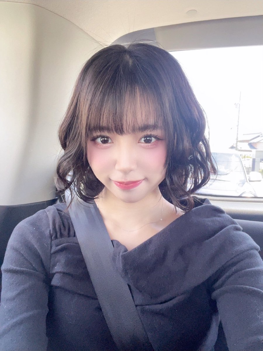 前髪固め忘れたー！！🥹