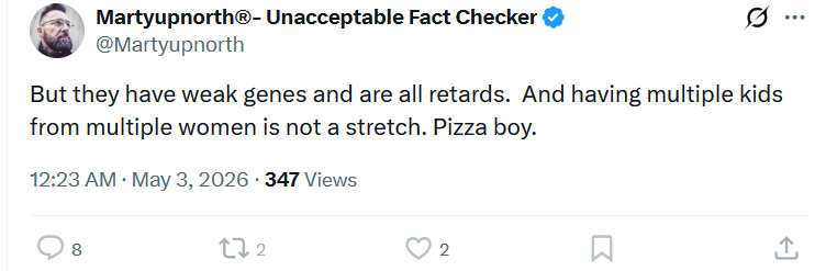 Commentary account tweet media