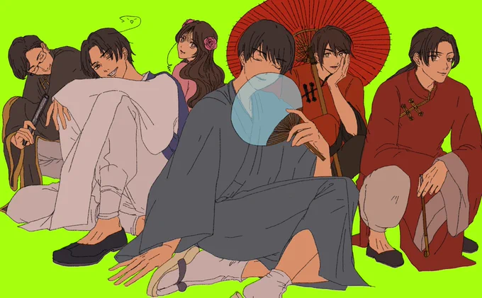 去年あじパレで発刊したあじぁイラスト本の絵を定期上げていくやつ その③ あじぁって最高〜〜〜〜
