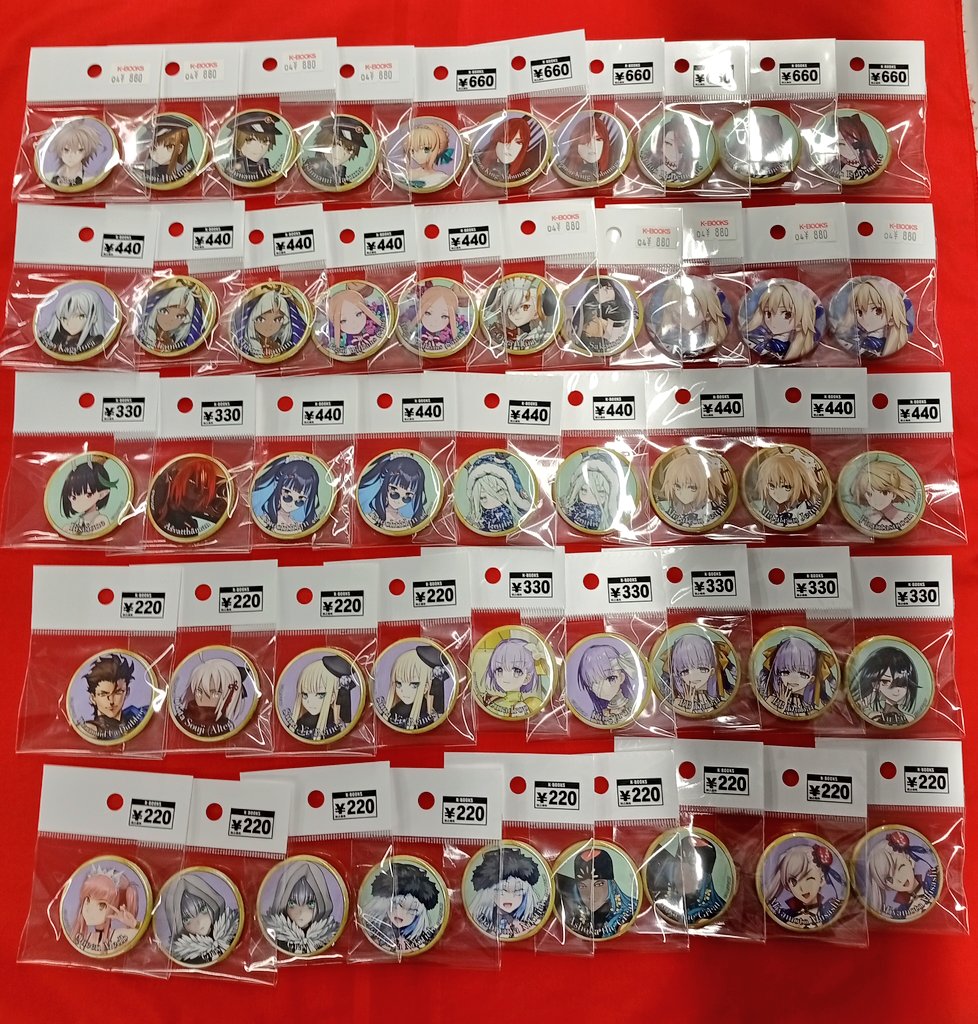 入荷情報】 Fate/Grand Order FGO 霊基召喚 缶バッジ リチャード1世