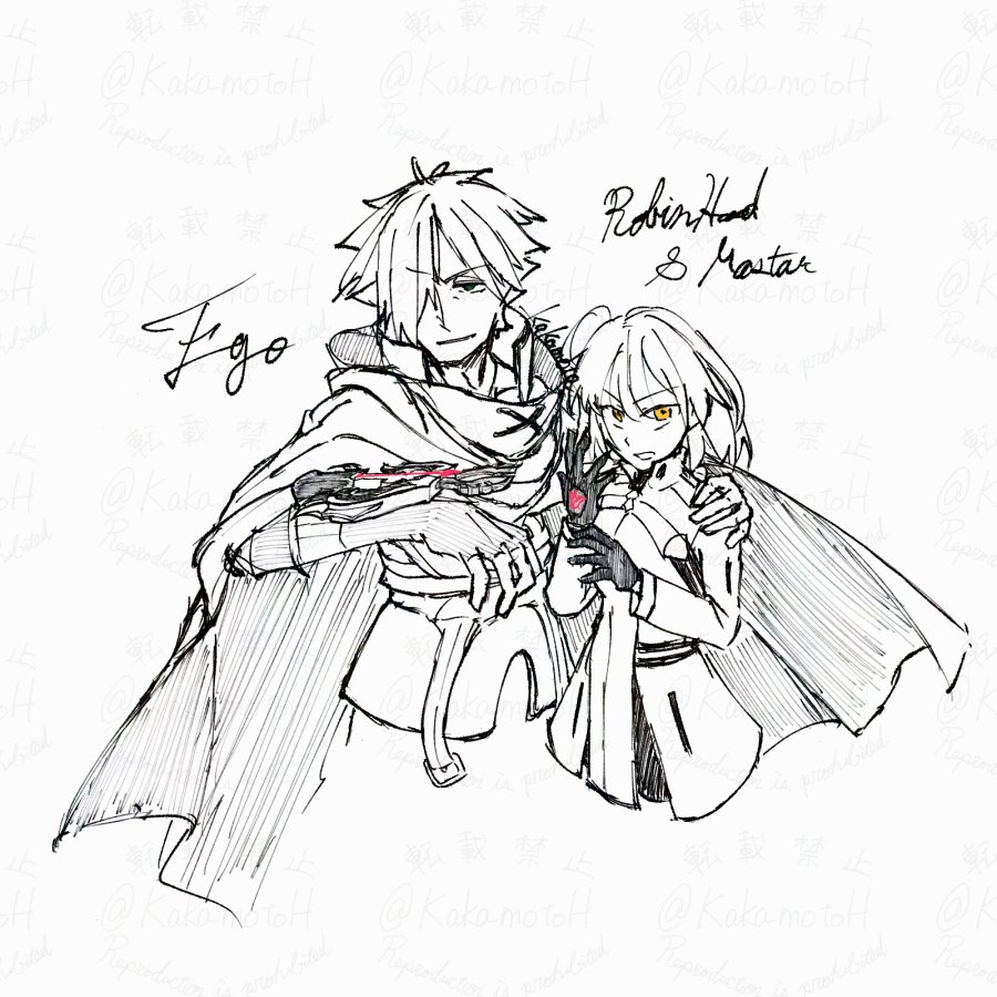 KakamotoH's tweet photo. ロビぐだ♀rkgk
ぐだカッコよくかけた https://t.co/0h65phKjbt