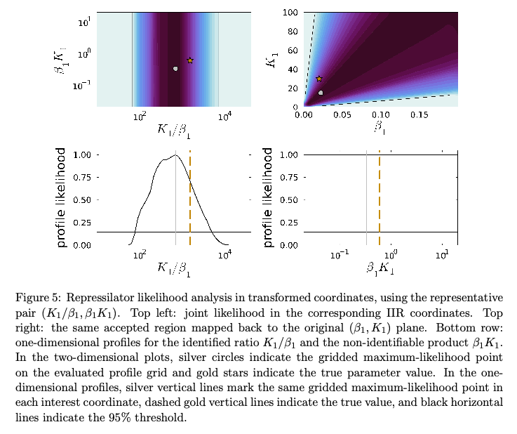 omaclaren's tweet photo. Finally uploaded a revised version of this preprint on parameter identifiability. Approach is called 'invariant image reparameterisation' though 'image' used here in mathematical sense not picture sense. Took me a while to revise for various reasons, but fairly happy with it now https://t.co/kqIf0IxwRz