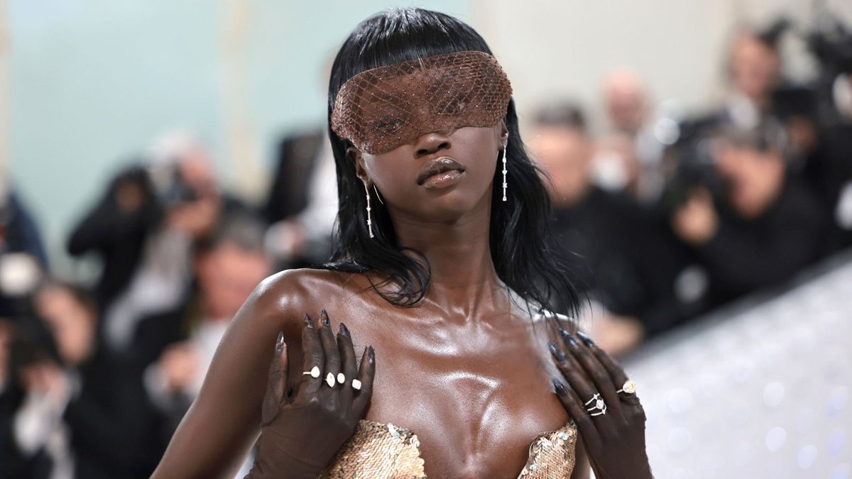 Anok Yai is synonymous with perfection. #MetGala
