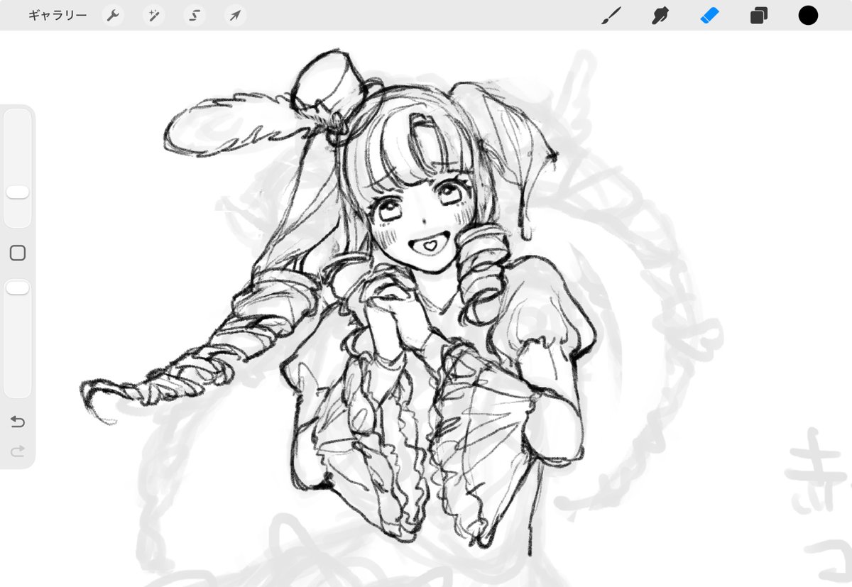 mioka イラストオーダー　リクエスト 昼休みなので絵をあげるよ