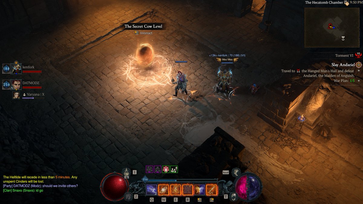 The Diablo 4 community actually did it! They found the COW LEVEL!