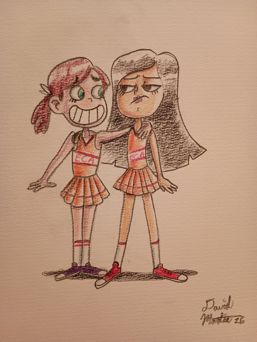 DaveyJones522's tweet image. A simple piece. This time with colored pencils. #starvstheforcesofevil #colors #sabrinabackintosh #brittneywong