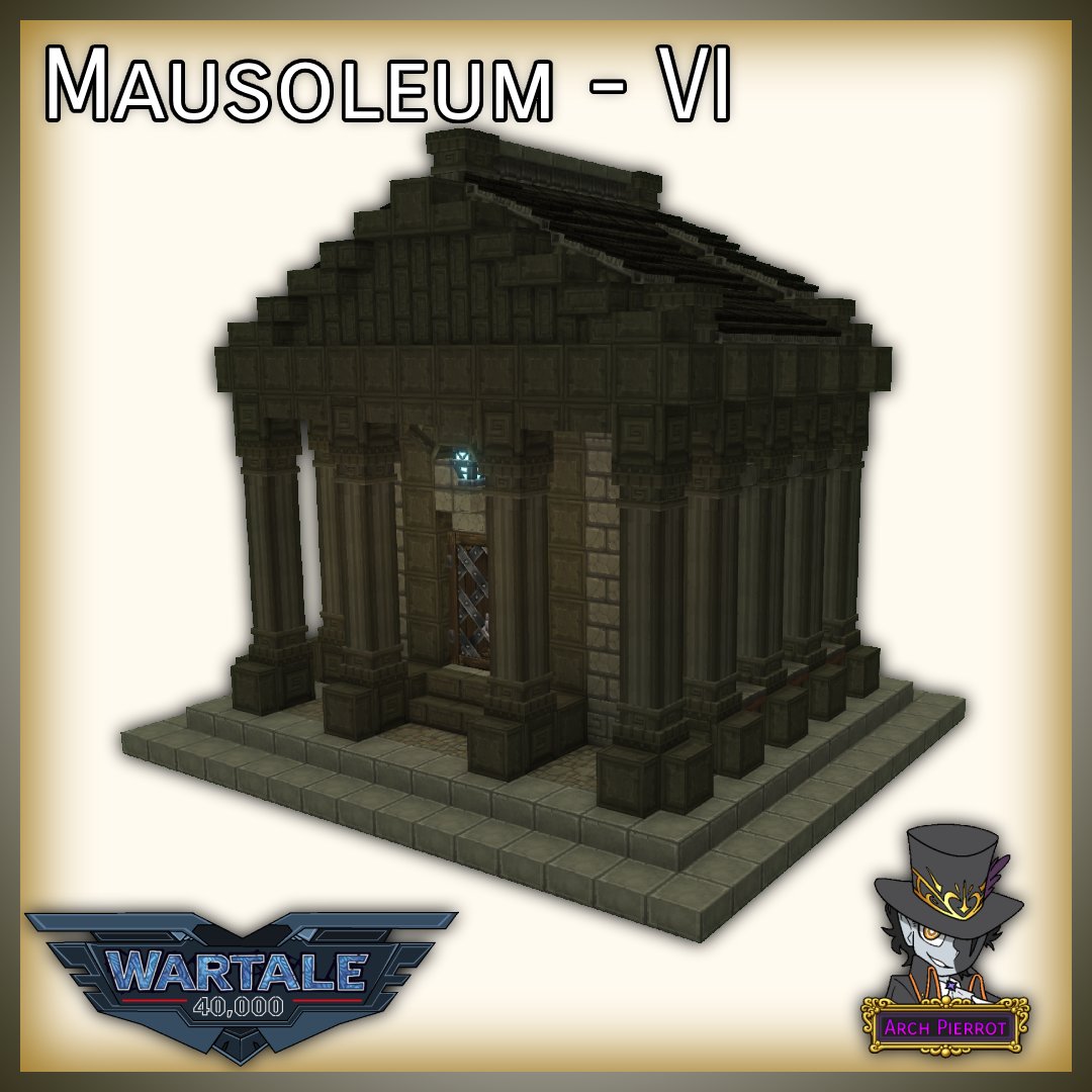 Arch_Pierrot's tweet photo. Hytale Mausoleum - VI ✨

✨ | Vanilla + Modded (Rarely)
🕰️ | Short Build
🛢️ | Gothic / Roman Architecture

Consider Following to stay tuned!

#hytale #hytalegame #hytalebuilding #hytalemodding https://t.co/pRMZLAW7on