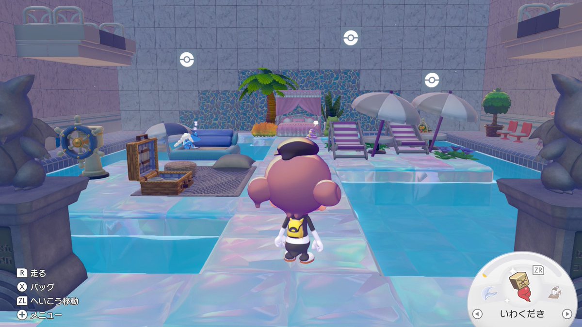 48_zoe's tweet photo. #ぽこあポケモン
相変わらずポケモン本家(か派生かすらも)をほとんど知らないぞーですが、
ハナダシティのカスミのジム？の跡地を創り、メタモンが手を加えてポケモン何人かに住んでもらうことにしました( *´艸`*)💓

参考は　カスミ　ハナダシティジム　で出てきた画像たち📷 https://t.co/qivR0scgBV