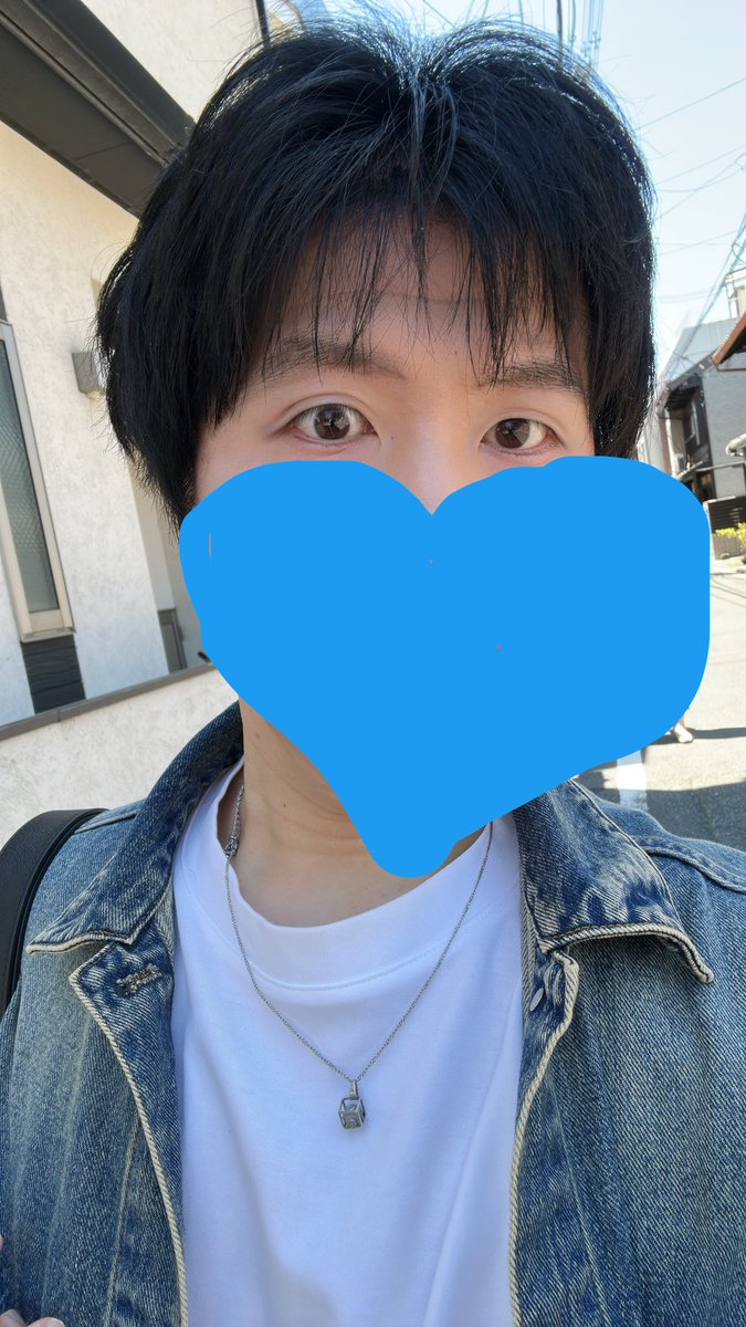 今日はこんな感じ💄🩵💙