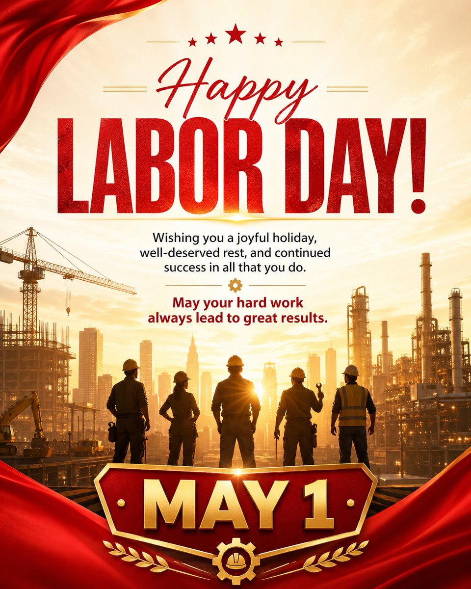 Logan_GMAUTOEX's tweet image. Today is the last day of our Labor Day holiday. 🌿

Hope everyone enjoyed a well-deserved break and recharged for the journey ahead. Tomorrow, we return with fresh energy, clear goals, and the same dedication to keep moving forward.

#LaborDay #HolidayMode #BackToWork #KeepMoving