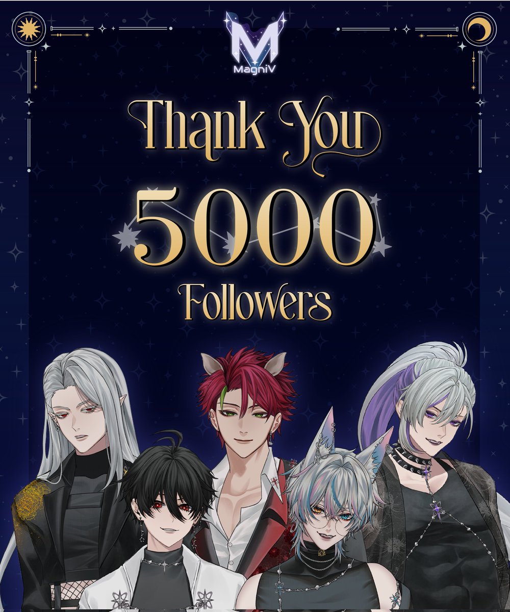 Terima kasih MagniVerse untuk 5K followers di X!✨
Nantikan Re:Debut MagniV, 9 Mei 2026!
Stay Tune!

#MagniV #MagniVerse