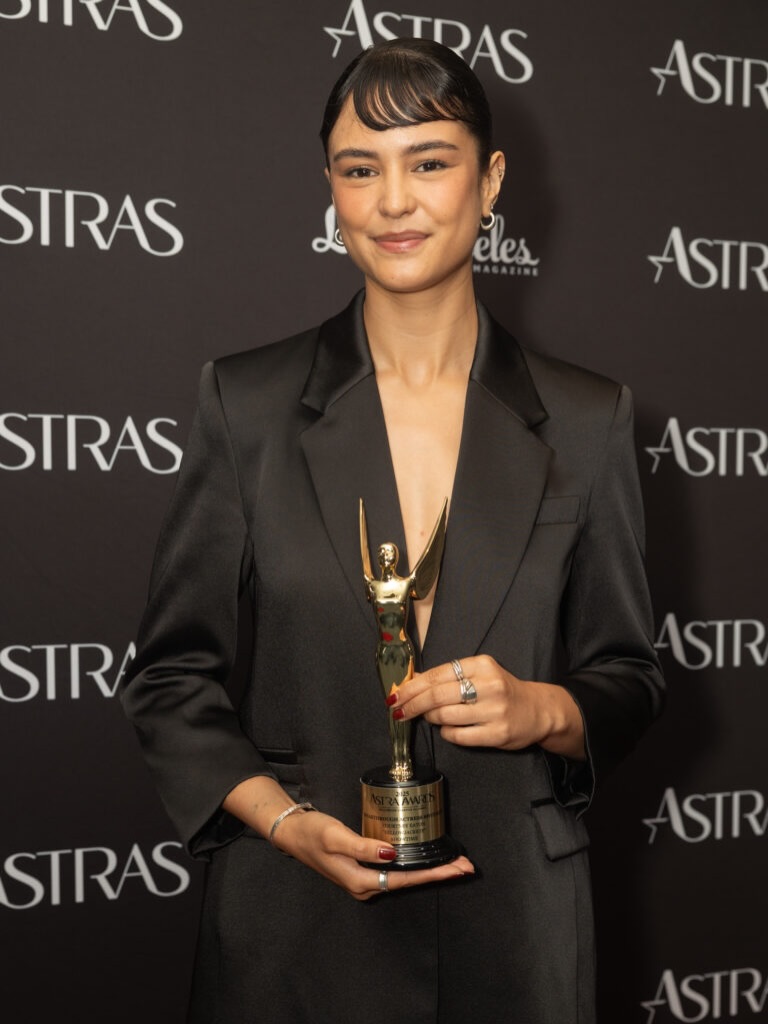 archivecourt's tweet photo. Courtney at Astra Awards, from 2025. ❤️ https://t.co/jnFxGR4DvE