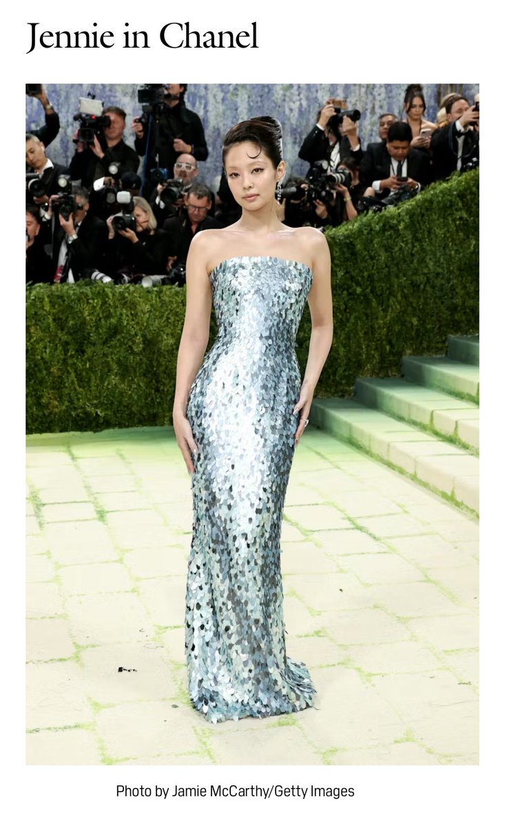 Jennie_Union's tweet photo. 20260505 ||| W Magazine choose JENNIE as one of The 18 Best-Dressed Stars at the 2026 Met Gala, she’s the only K-pop artist featured

JENNIE MET GALA 2026
#MetGala2026 #MetGala
@jennierubyjane @CHANEL https://t.co/2WPdTxIr7z