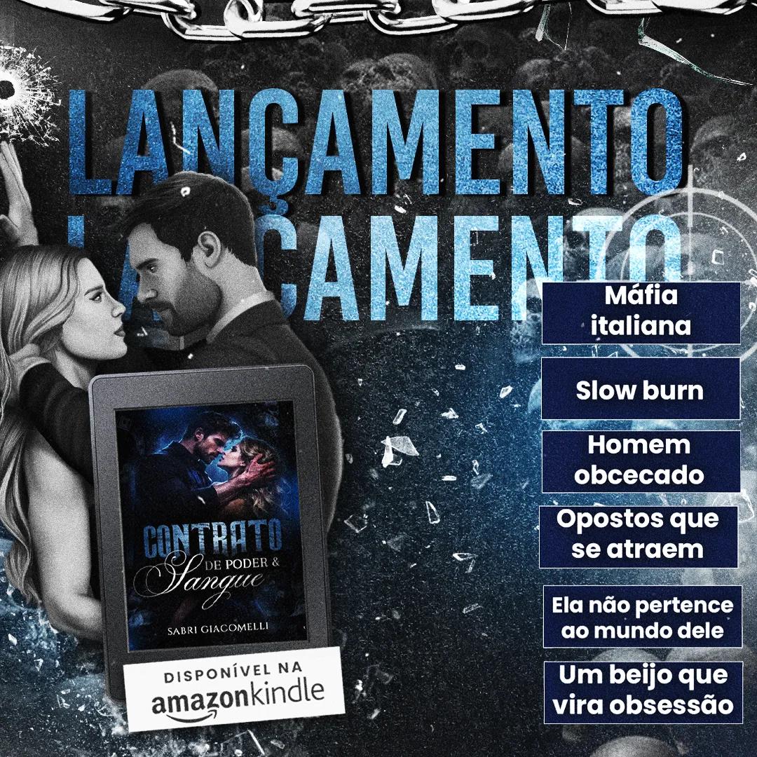 🖤 Ele não sabe esquecer.
💀 Não sabe deixar para trás.
🔥 E agora que provou dela uma única vez, não pretende parar até encontrá-la novamente.
❤️‍🔥 Disponível na Amazon e Kindle Unlimited.

a.co/d/089gU1vV

#book #ebook #kindle #amazon #livros