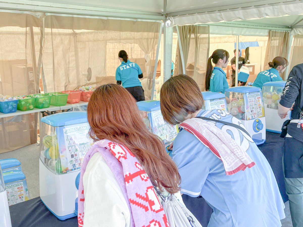 JAPAN JAM 2026】 中央グラウンドでは「JAPAN JAMガチャ」を実施中