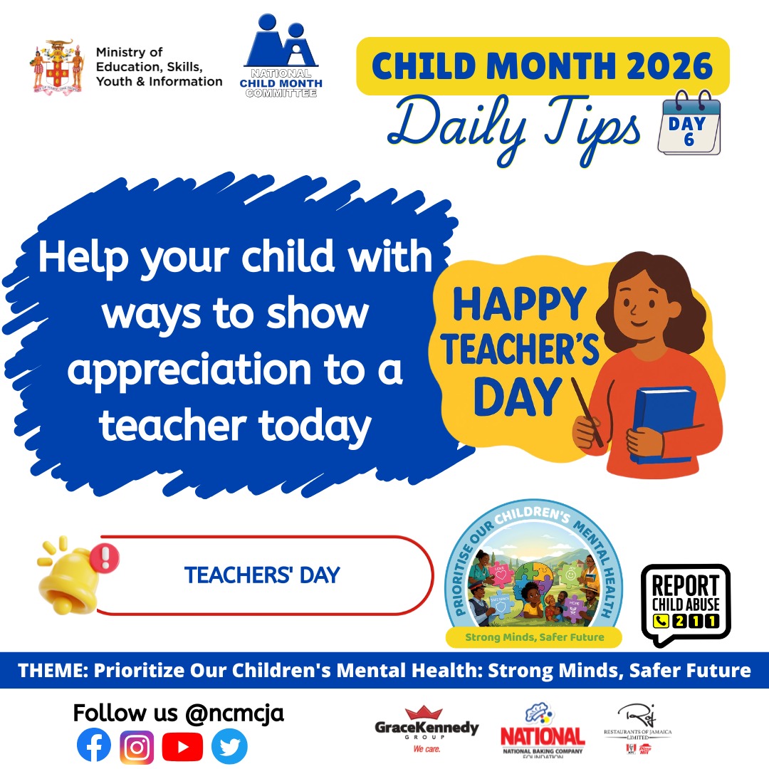 JISNews's tweet image. Let's continue to recognise the significance of #ChildMonth.

By showing your child the value of simple daily routines, consistent reading, the efforts of their teachers, and all of their own work and accomplishments, you will equip them with the foundation required for