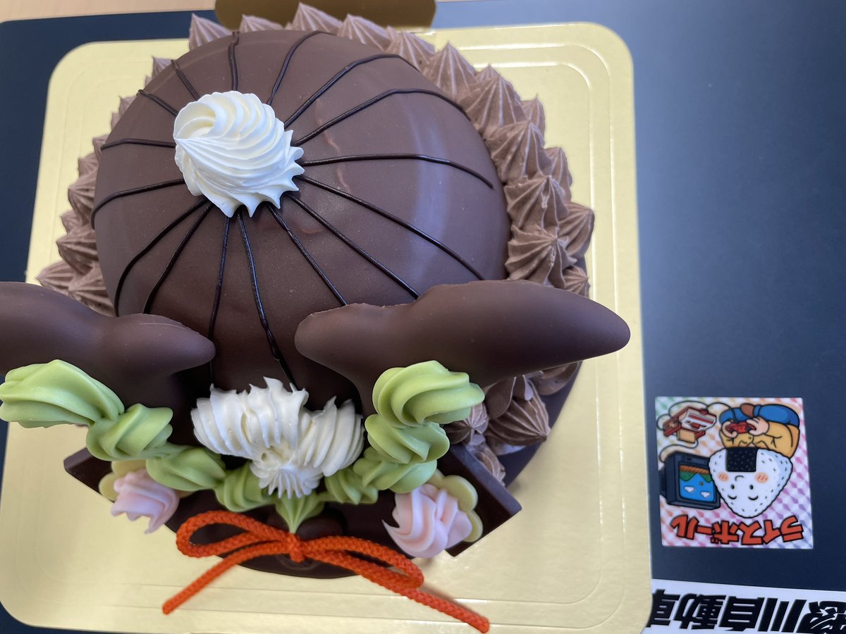 今年もカブトケーキおじさん登場！！

#一六本舗