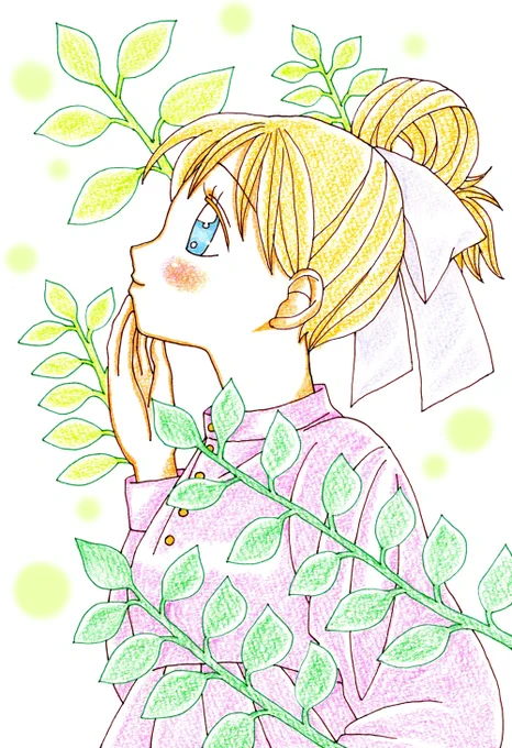 お絵描きです。 #イラスト