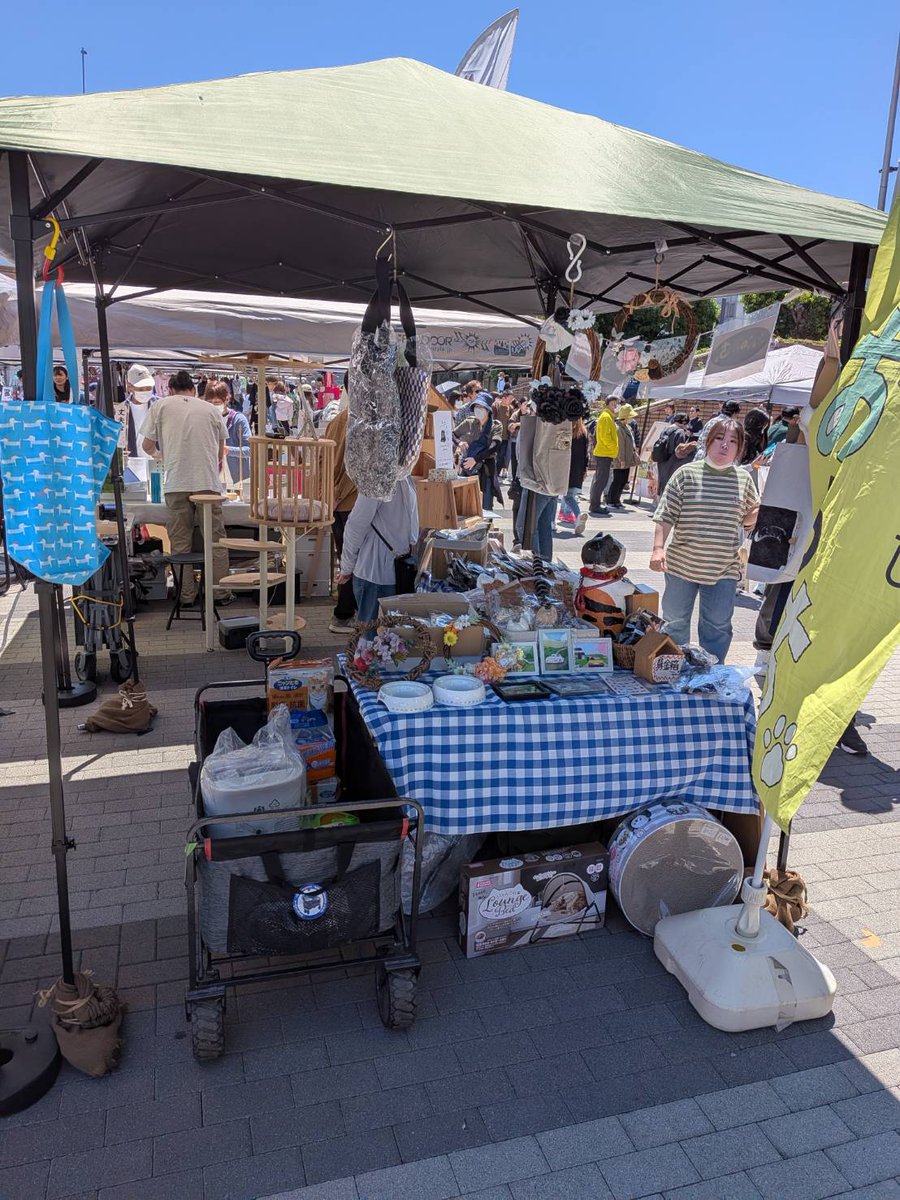 大阪府吹田市イベントでグッズ販売してます。